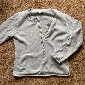 Garnet Hill 10% cotton sweater